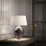 Quintiesse glamour asztali lámpa samara ezüst szilva színű elsqn-samara-tl-plm