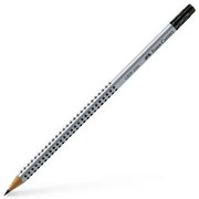 Grafitceruza radírral, B, háromszögletű, FABER-CASTELL Grip 2001 (TFC117201)