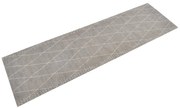 mosható rombuszmintás bársony konyhaszőnyeg 45x150 cm