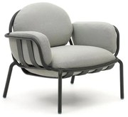 Szürke fém kerti fotel Joncols – Kave Home