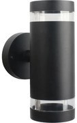 Kültéri fali lámpa RINO 2xGU10/12W/230V IP54 fekete