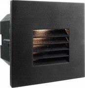 Light Impressions Deko-Light takaró fekete rács Light Base II Cob kültéri lámpához