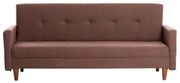 NARA kétszemélyes kanapé barna