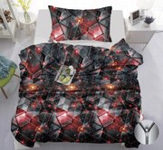 Pamut ágynemű LUMIRON szürke Ágyneműhuzat mérete: 70 x 90 cm | 140 x 200 cm