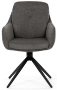 Étkezőszék-készlet visszahúzható mechanizmussalDCH-P3174 GREY2, 2 db