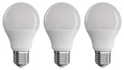 Classic Warm White 3 db LED izzó, A60, WW, 8,5W E27 - EMOS