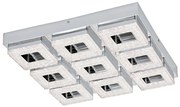 Eglo 95658 - Kristály mennyezeti lámpa FRADELO 9xLED/4W/230V