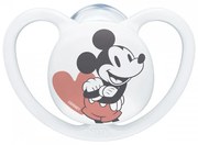 Baba cumi Space NUK 0-6h Disney Mickey Mouse fehér, vel. 0-6 h
