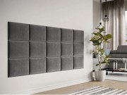 PAG kárpitozott falpanel 40x30 - szürke