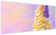 Kép - Levendulás fagylalt (120x50 cm)