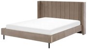 Franciaágy 180 cm Vue (szürkésbézs)  (ágyráccsal). 1076449
