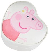 Fehér bársony gyerek puff Peppa Pig – Roba