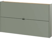 Zöldesszürke billenő ajtós cipőtartó Ameca – Germania