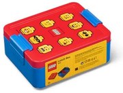 Uzsonnás doboz, LEGO Classic, kék-piros-mintás (L40520001)