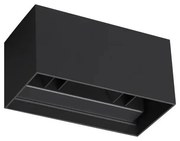 Ideal Lux - LED Kültéri fali lámpa ATOM LED/25W/230V IP54 fekete