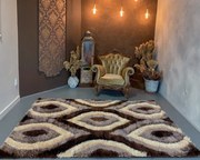Elvira 3D Shaggy 0625 design szőnyeg (Beige) 200x290