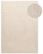 Világos natúr színű kézi szövésű gyapjú szőnyeg 200x300 cm Calmio – Hanse Home