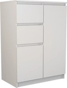 2D2S fiókos szekrény, fehér