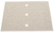 Bézs-krémszínű kültéri-beltéri szőnyeg 70x60 cm Peg Linen Vanilla – Pappelina