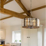 Searchlight 82101-3CC - Csillár láncon CHAPEAU 3xE27/60W/230V