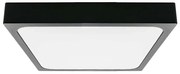 LED Fürdőszobai mennyezeti lámpa LED/30W/230V 6500K IP44 42x42 cm fekete