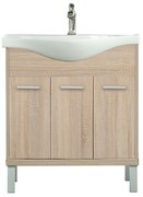 Nerva 75 alsó szekrény, mosdóval