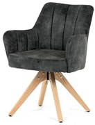 Zöld Bársony Étkezőszék. HC-D7188 GRN4