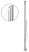 Rozsdamentes acél kerti zuhany 220 cm