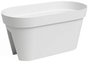 Újrahasznosított műanyag függő láda korlátra 60 cm Capri – Artevasi