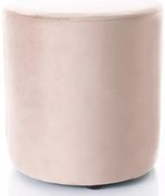 Doti C bársony puff sötétbézs