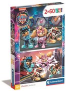 Mancs Őrjárat Mighty 2x60 db-os puzzle Clementoni