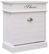 fehér császárfa cipőszekrény 50 x 28 x 58 cm