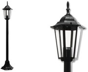 LED Victoria kültéri 105 cm-es fekete állólámpa, E27-es foglalattal