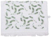 Konyhai pamut kéztörlő leveles