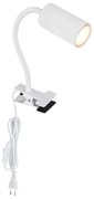 Globo 57911KW - Rugalmas lámpa klipsszel ROBBY 1xGU10/25W/230V