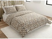 Mikroszálas ágyneműhuzat CIRELLO barna-szürke Ágyneműhuzat mérete: 70 x 90 cm | 140 x 220 cm