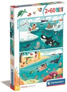 Élet a tengeren Noli 2x60 db-os puzzle Clementoni
