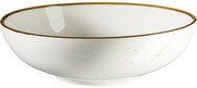 Mäser Bowl Pintar Fehér barna pöttyök 22 cm, 22 cm