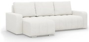 Modena sarokkanapé, bouclé, univerzális oldal, krém