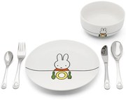 Porcelán gyerek étkészlet 6 db-os Miffy – Zilverstad