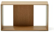 Natúr színű moduláris polcrendszer tölgyfa dekorral 67x38 cm Litto – Kave Home