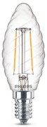 Philips ST35 E14 LED gyertya fényforrás, 2W=25W, 2700K, 250 lm, 220-240V