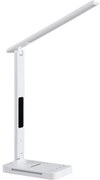Kobi LED Dimmelhető lámpa vezeték nélküli QI töltéssel, kijelzővel és USB porttal LED/7W/230V 3000-6000K KB0461