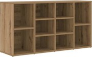 vidaXL Cipőpad polcokkal Artisan tölgy 103 x 30 x 54,5 cm Faanyag
