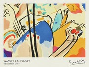 Reprodukció The Blue Rider (1914), Wassily Kandinsky