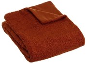 Téglavörös sherpa takaró 130x160 cm Sherpa Bouclé – Casa Selección