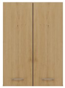 Pola mini DD felső fürdőszoba szekrény, antracit-tölgy