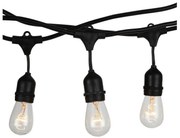 Kültéri lánc  STRING 5m 10xE27/40W/230V IP54