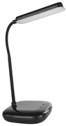 LED Dimmelhető flexibilis asztali lámpa LED/12W/230V 3000K/4000K/6500K fekete