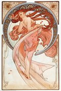 Plakát La Danse Lithographs Series, Alphonse Mucha